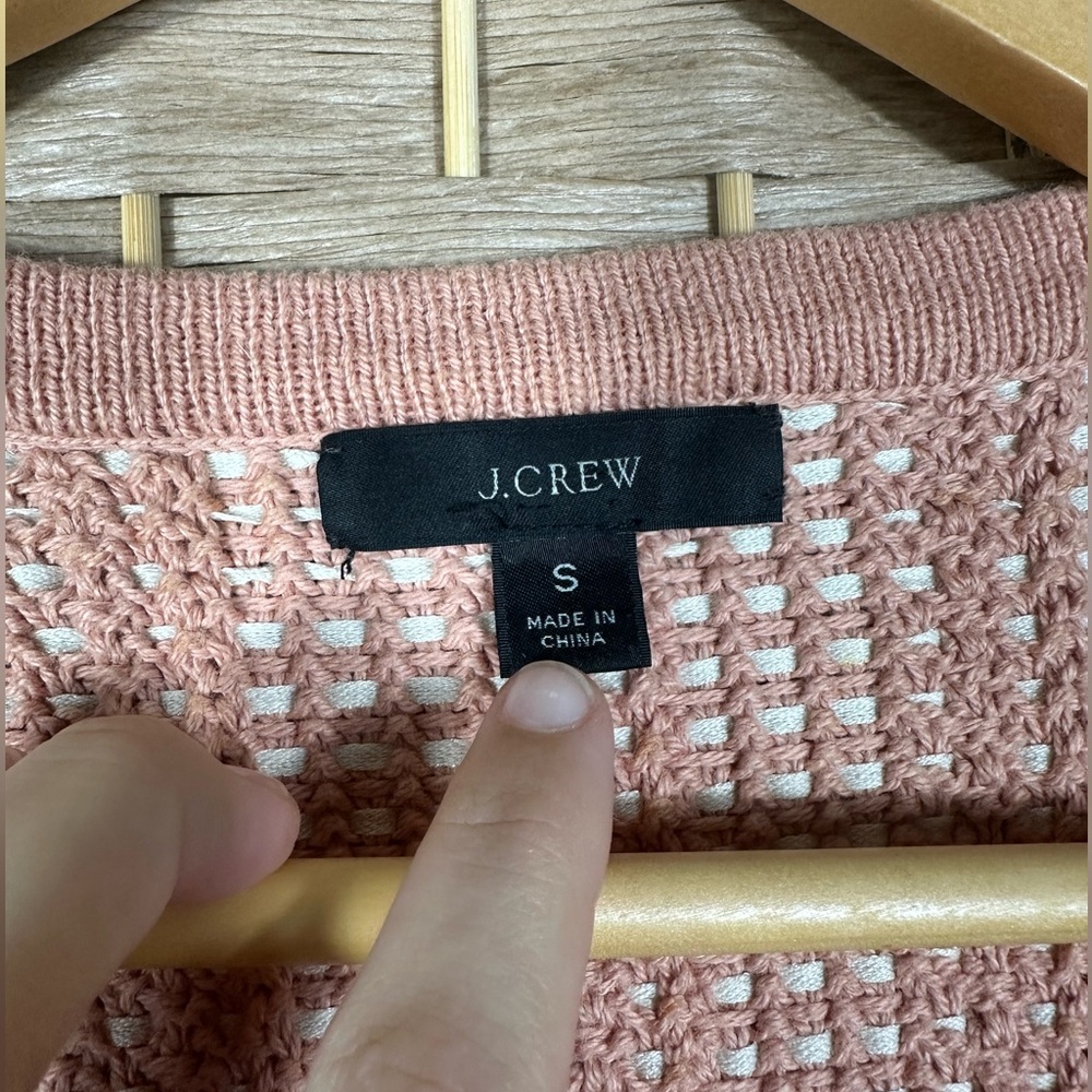 J. Crew Open-Front Cardigan Sweater - Size Small - Picture 3 of 10